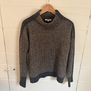 Splendid Mockneck Pullover Sweater | Beige Taupe | Quiet Luxury